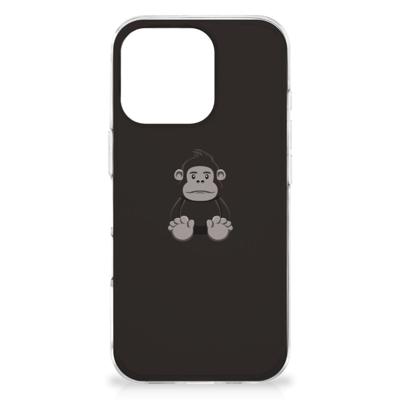 iPhone 16 Pro Telefoonhoesje met Naam Gorilla