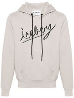 Iceberg hoodie à logo imprimé - Gris - thumbnail