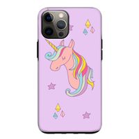 Roze eenhoorn: iPhone 12 Pro Tough Case