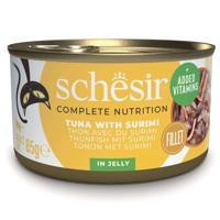 SCHESIR in jelly Tuna with surimi - nat kattenvoer - 85 g