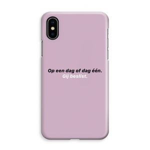 gij beslist: iPhone XS Max Volledig Geprint Hoesje