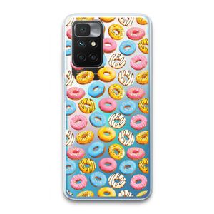 Pink donuts: Xiaomi Redmi 10 Transparant Hoesje