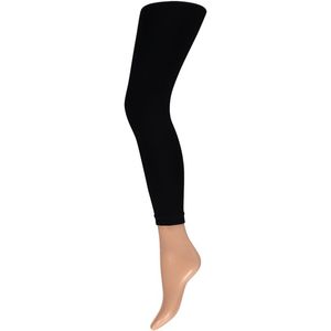 Zwarte legging 60 denier voor dames L/XL  -