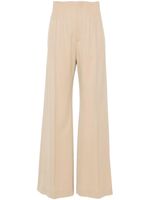 Chloé seam-detail wide-leg trousers - Tons neutres