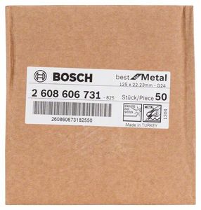 Bosch 2 608 606 731 slijp-& schuurbenodigdheid voor rotatiegereedschap Metaal Slijpsteen