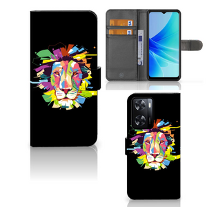 PPO A57 | A57s | A77 4G Leuk Hoesje Lion Color