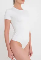 Gladde body korte mouw - PCADINA