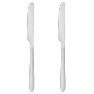 Secret de Gourmet bestek Messen Nevis - 2x stuks - RVS - 23 cm