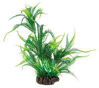 Superfish Art Plant 25cm Microsorum - Onderhoudsvrije Kunstplant voor Vibrant Aquarium Decoratie