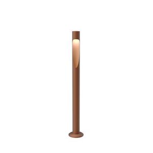 Louis Poulsen Flindt Garden Long Vloerlamp - 3000K Voetplaat met adapter - Bruin