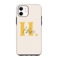 Amber Script: iPhone 12 mini Tough Case