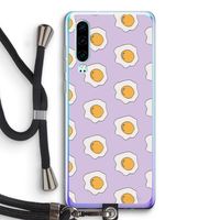 Bacon to my eggs #1: Huawei P30 Transparant Hoesje met koord