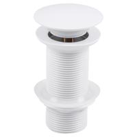 Differnz Differnz pop up large afvoerplug design voor fontein - mat wit Differnz Differnz pop up large afvoerplug design voor fontein - mat wit