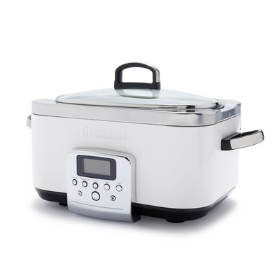 Greenpan slowcooker cream 6 liter
