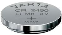 Varta CR2450/6450 lithium knoopcelbatterij 6450101401 - 3V