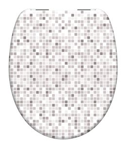 EISL MOSAIK Duroplast WC-Bril met soft-close | grijs - ED82118 ED82118