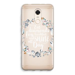 Diamonds: Xiaomi Redmi 5 Transparant Hoesje