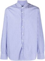 Deperlu chemise en coton à manches longues - Bleu