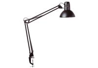 Bureaulamp MAUL Study tafelklem excl.LED lamp E27 zwart - thumbnail