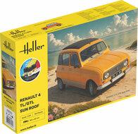 Heller 58704 STARTER KIT Renault 4 TL/GTL Sun Roof Schaal 1:24