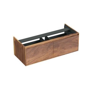 Onderkast Forzalaqua Reno 120x51x40 cm 2 Lades Softclose Noten Pure Walnut Forzalaqua