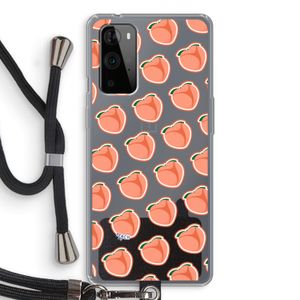 Just peachy: OnePlus 9 Pro Transparant Hoesje met koord