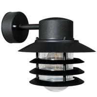 Buitenlamp zwart e27 fitting glas &apos;Vejer&apos; Nordlux 4 kleuren E27 IP54