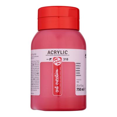 Royal Talens Talens Art Creation Acrylverf Pot 750 ml - Karmijn 318