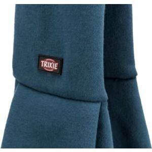 Trixie draagtas buikdrager sling blauw / grijs (22X20X60 CM)