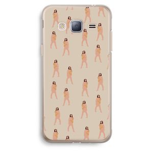 You're so golden: Samsung Galaxy J3 (2016) Transparant Hoesje