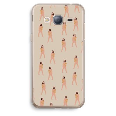 You're so golden: Samsung Galaxy J3 (2016) Transparant Hoesje