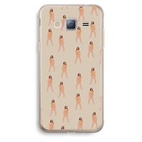 You're so golden: Samsung Galaxy J3 (2016) Transparant Hoesje