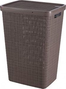 Curver jute wasbox 58 liter peppercorn