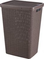 Curver jute wasbox 58 liter peppercorn - thumbnail