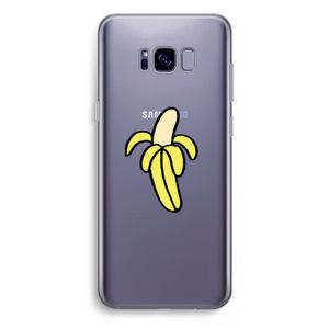 Banana: Samsung Galaxy S8 Plus Transparant Hoesje