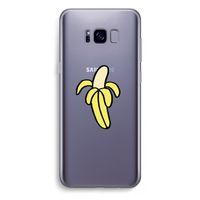 Banana: Samsung Galaxy S8 Plus Transparant Hoesje