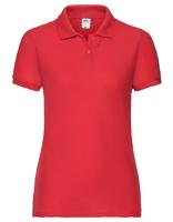 Fruit Of The Loom F517 Ladies´ 65/35 Polo - Red - XS