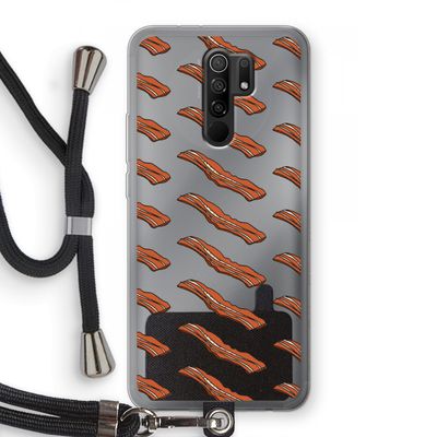 Bacon to my eggs #2: Xiaomi Redmi 9 Transparant Hoesje met koord