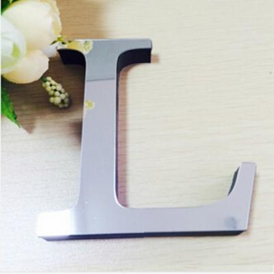 2 PC'S Home Decoratie creatieve persoonlijkheid Engelse letters acryl spiegel 3D DIY muur stickers (L)