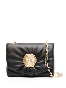 Karl Lagerfeld petit sac à bandoulière K en cuir - Noir