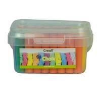 Stoepkrijt creall 50 stuks 6 kleuren