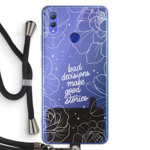 Good stories: Honor Note 10 Transparant Hoesje met koord