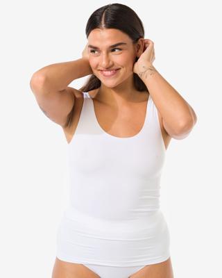 HEMA Dameshemd Naadloos Micro Wit (wit)