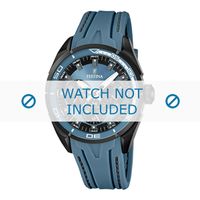 Horlogeband Festina F16610-3 Rubber Blauw 19mm