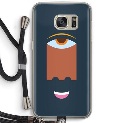 Mono M: Samsung Galaxy S7 Transparant Hoesje met koord