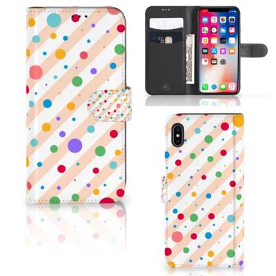 Apple iPhone Xs Max | Telefoon Hoesje | Dots