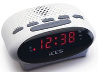 ICR-210 radio Klok Wit - thumbnail