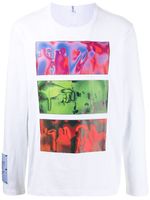 MCQ t-shirt FA5 Dance à manches longues - Blanc MCQ t-shirt FA5 Dance à manches longues - Blanc
