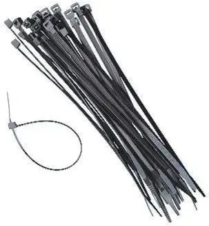 Nature Kabelbinder 15cm Antraciet 25st