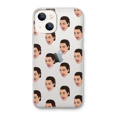 Ugly Cry Call: iPhone 13 mini Transparant Hoesje